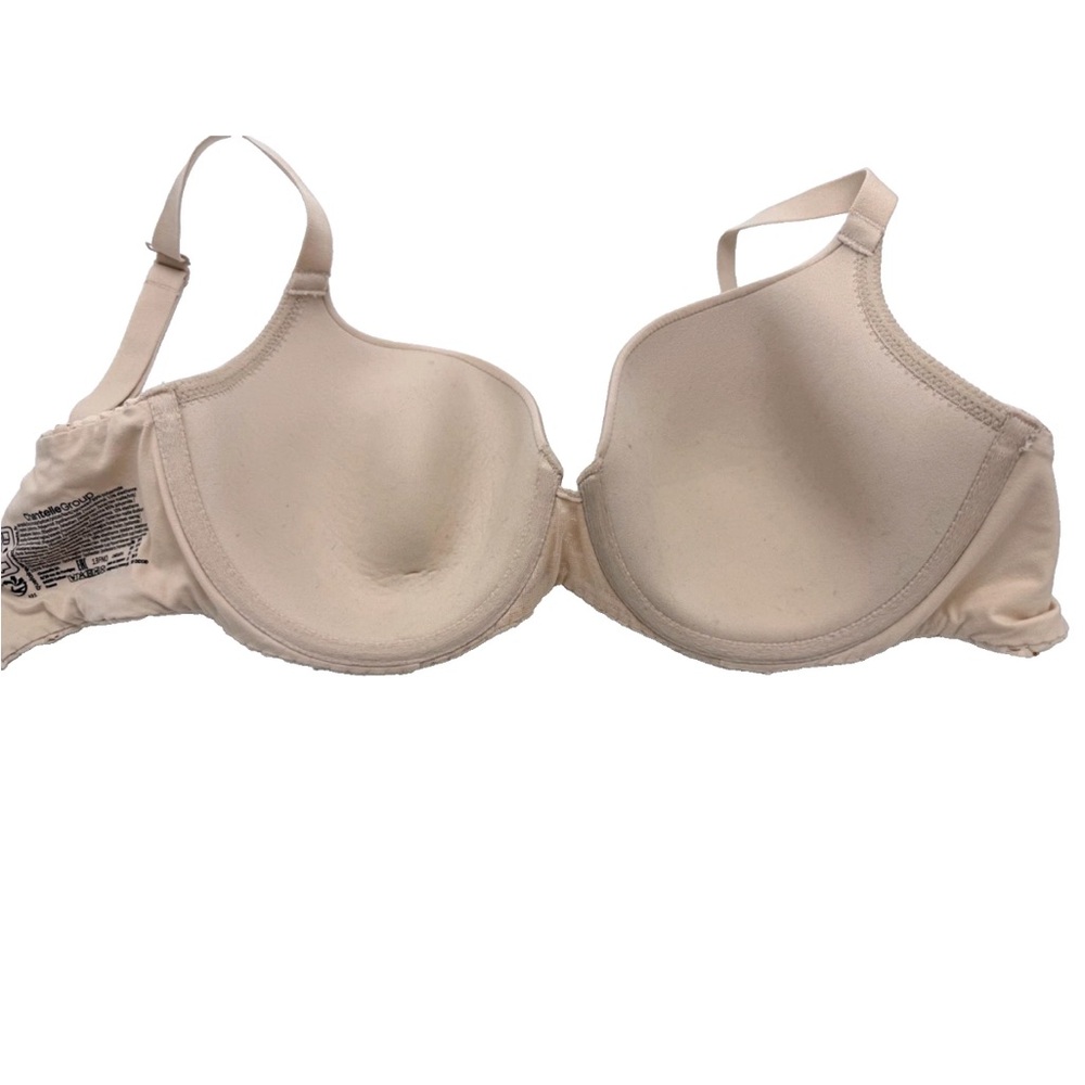 Chantelle Norah Comfort Smooth Sweetheart T-Shirt Bra - Nude Blush 30DDDD - Picture 5 of 7